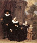 HALS, Frans Family Portrait oil painting artist
